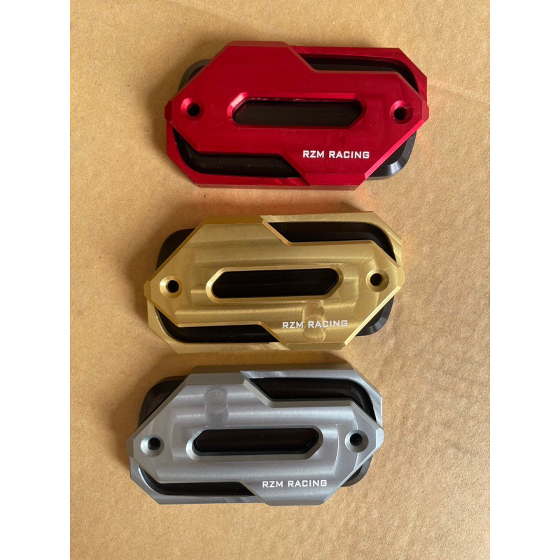 ฝาปั๊มบน ของใหม่ มือ1 RZM RACING ใส่ Honda CB650 CBR650 F R มี 3 สี ทอง เทา แดง  ราคา 150฿