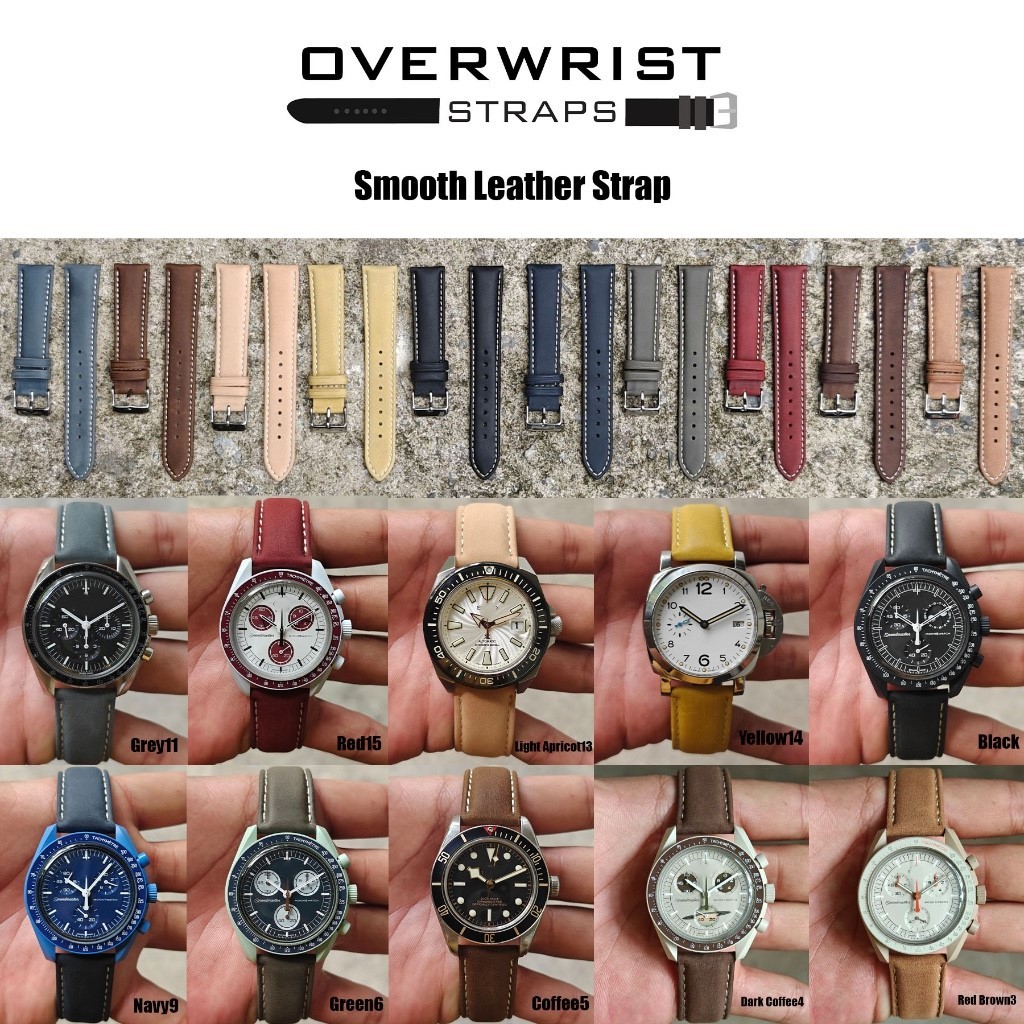 สายหนังนาฬิกา รุ่น Smooth Leather Strap