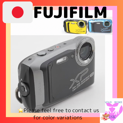 FUJIFILM Waterproof Camera XP140 Dark Silver FX-XP140DS used, genuine used japanese cameras direct f