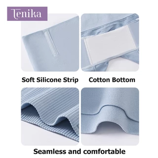 TENIKA กางเกงเก็บหน้าท้อง รุ่น Seamless Classic ทรง High Waist Shorts เก็บพุง เอวสูง เรียบเนียน