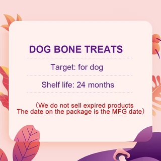 【CAT&DOG】ขนมขัดฟันหมา กระดูกขัดฟัน ขนมหมา ขนมขัดฟันสุนัข ทำความสะอาดฟัน ขนมแท่งรูปกระดูก มี3รสชาติ