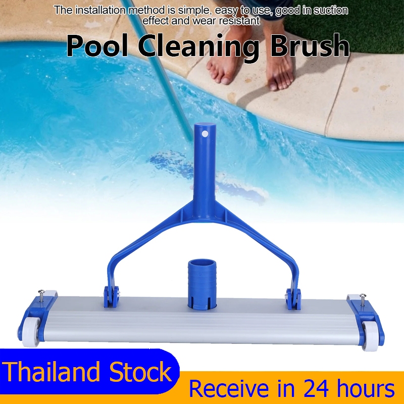 🔥18'' Swimming Pool Aluminum Alloy Vacuum Cleaner Brush Dirt Suction Head Water Sports Swimming Pool