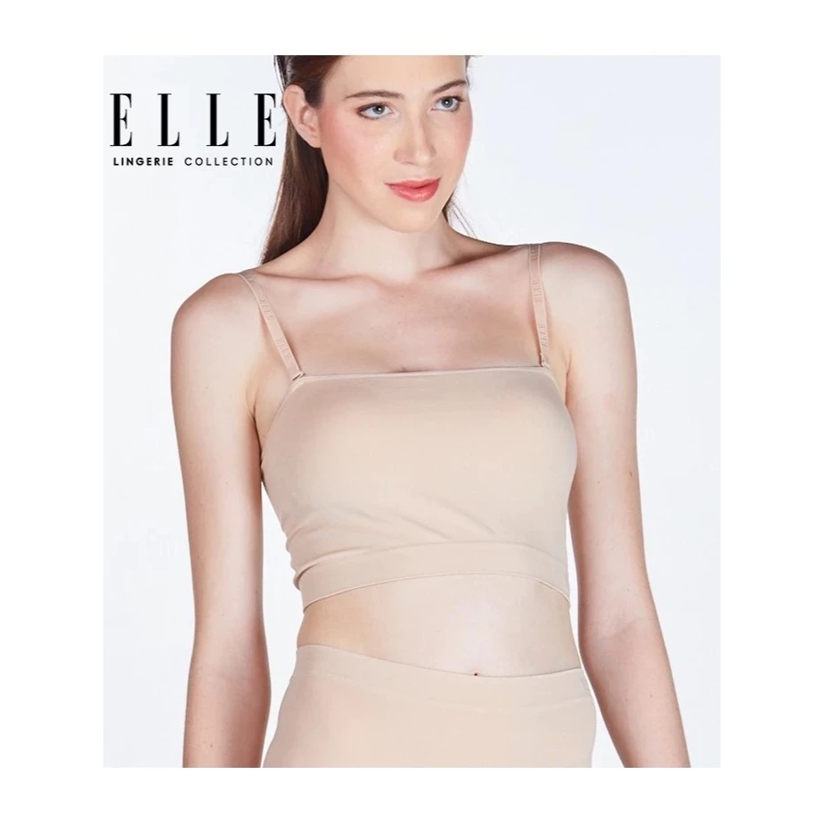 ELLE Lingerie Camisole เสื้อบังทรงสายเดี่ยวผ้า Spendex รุ่น LH1108