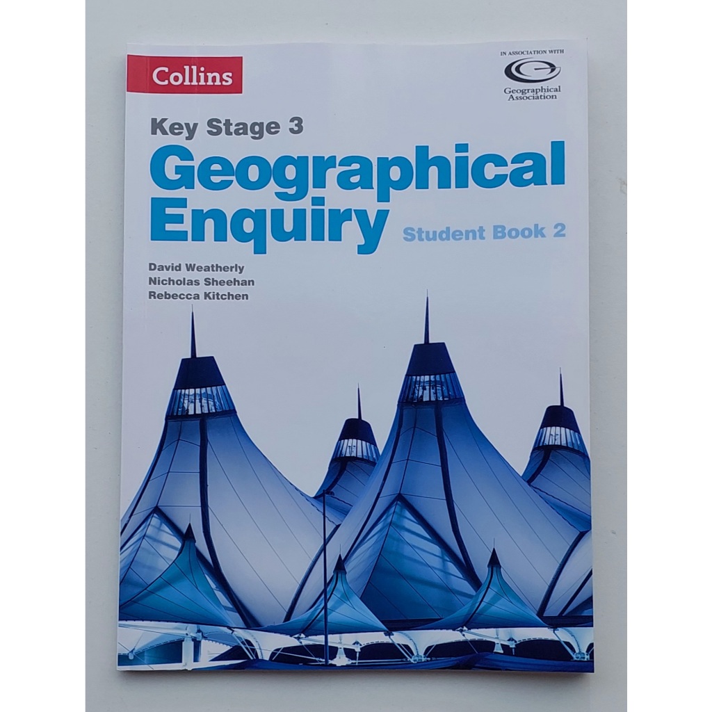 หนังสือ แบบเรียน มัธยมต้น ภูมิศาสตร์2 ภาษาอังกฤษ Geographical Enquiry Student book2 128Page