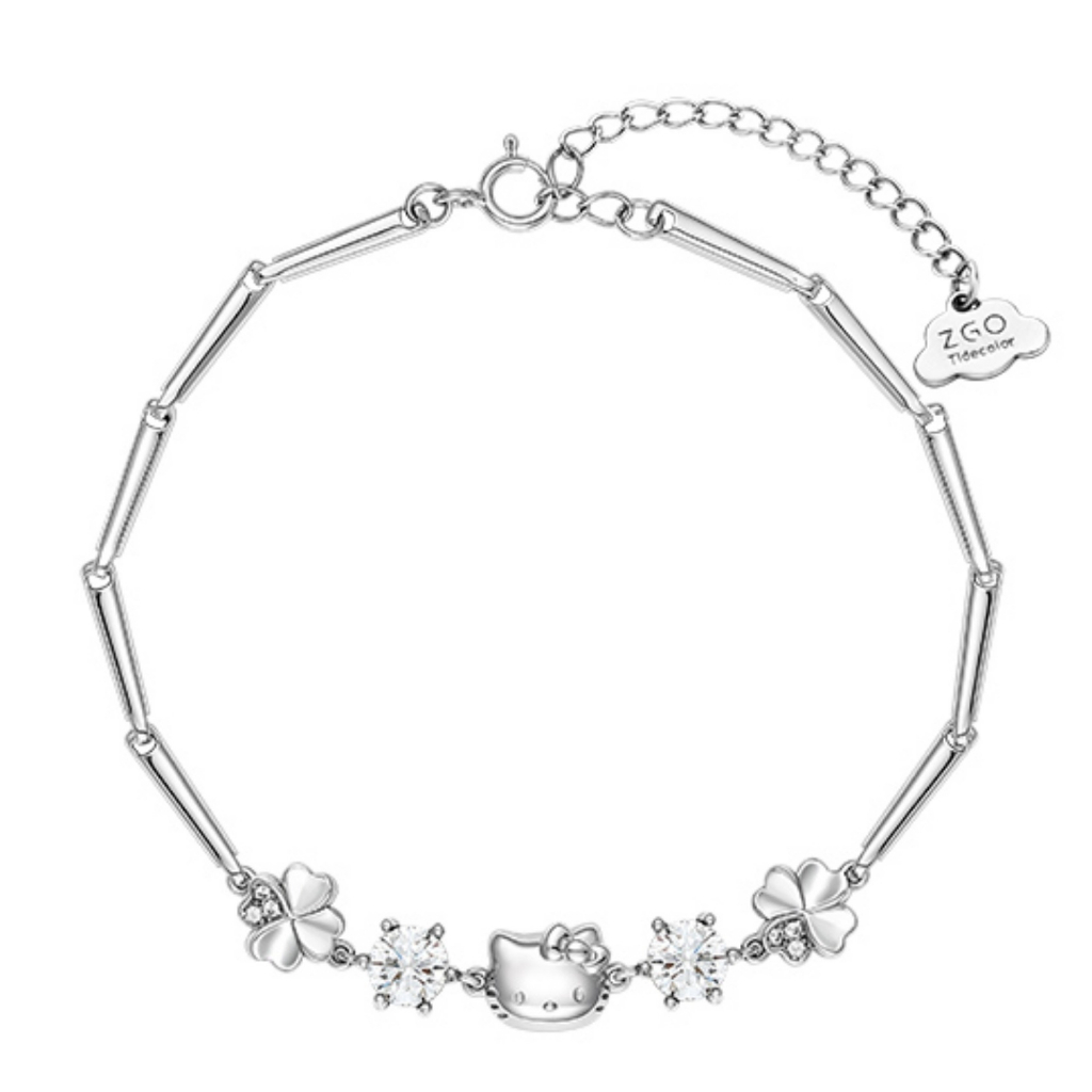 ZGO x Sanrio Hello Kitty สร้อยข้อมือคิตตี้ ลิขสิทธิ์แท้พร้อมกล่อง