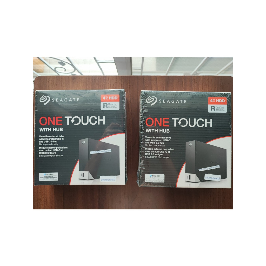 Harddisk Seagate One Touch Desktop Drive with HUB , USB-C and USB 3.0 4TB