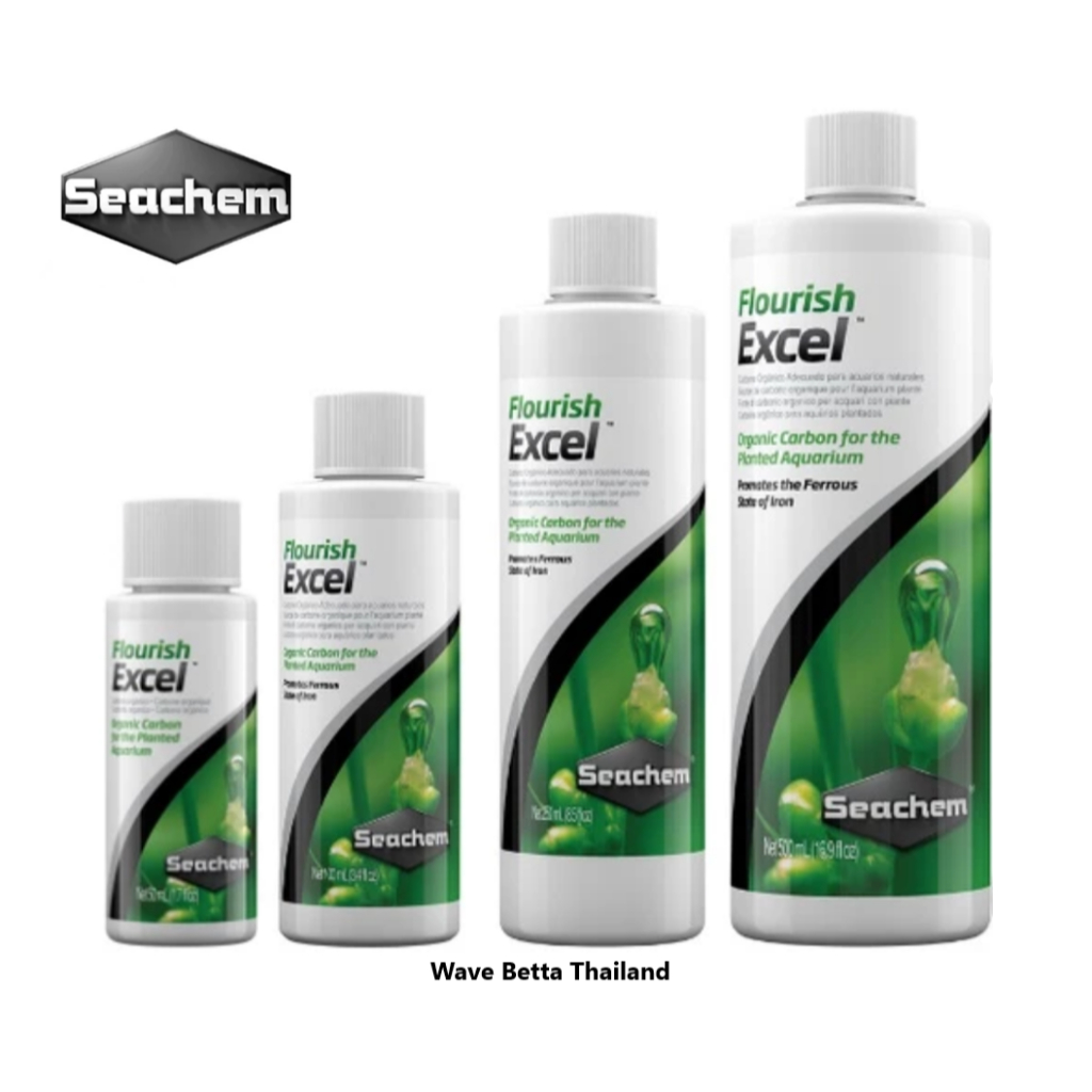 Seachem Flourish Excel - คาร์บอนน้ำ ฆ่าตะไคร่ขนดำ และ ตะไคร่เส้นผม
