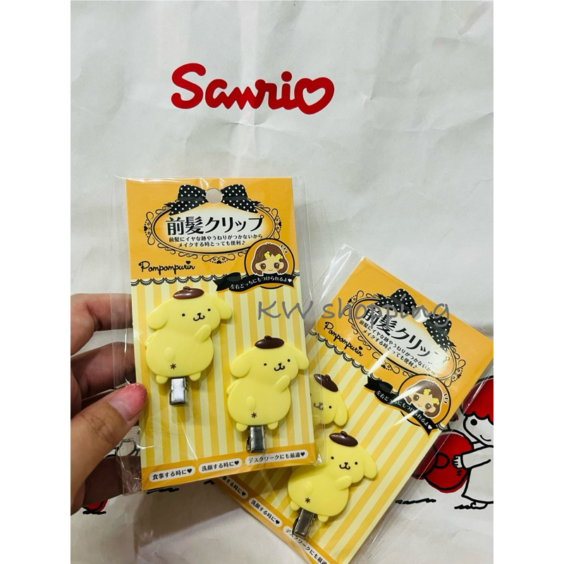 พร้อมส่ง กิ๊บติดผมPompompurin แท้100%