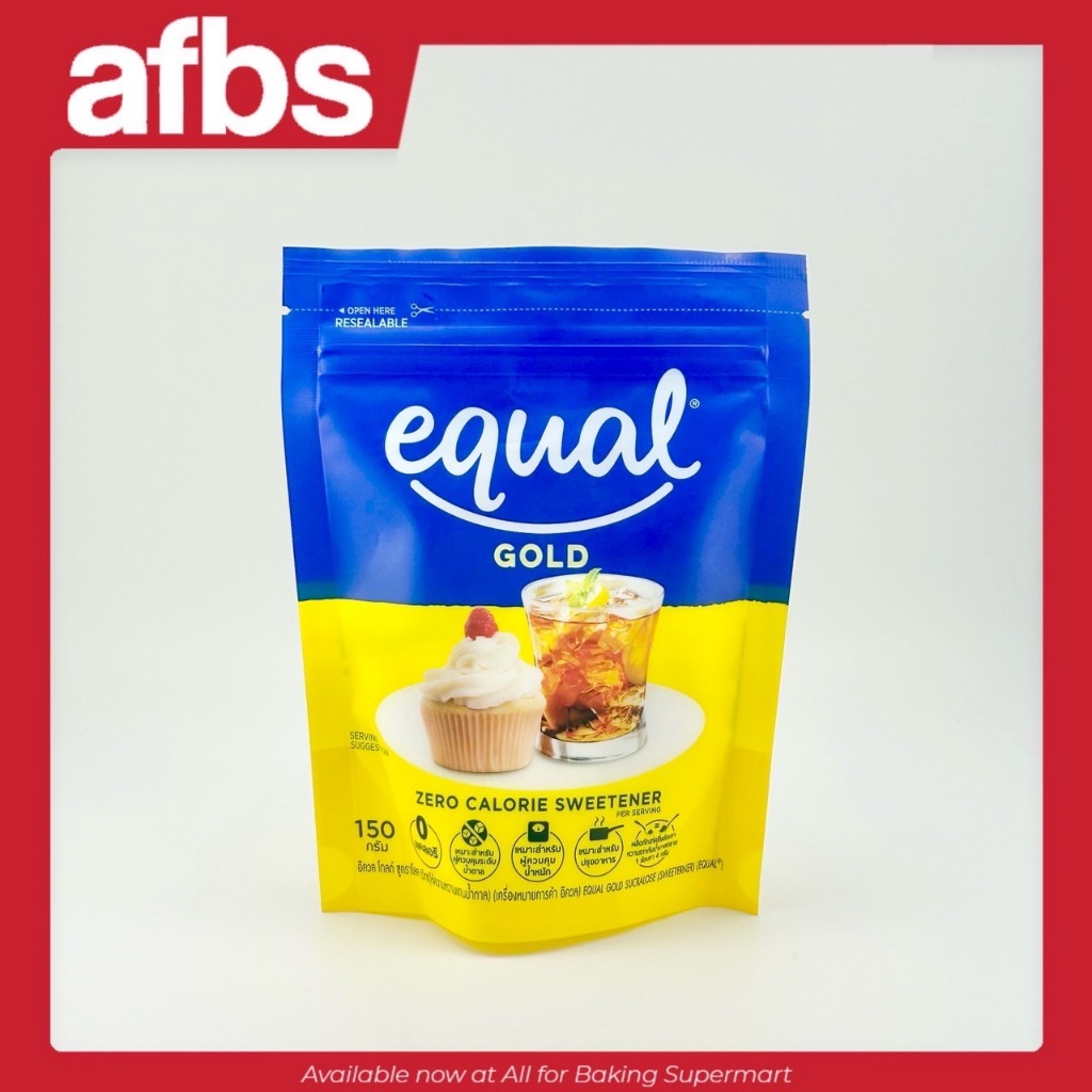 SUPERMART Equal Gold Zero Calorie Sucralose Sweetener อิควล โกลด์ ซูคราโลส (สารให้ความหวานแทนน้ำตาล)