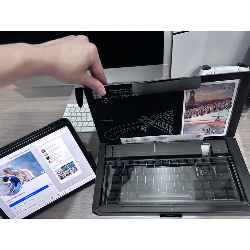 Wooting 60HE+ มือสอง ใช้งานไม่ถึง1เดือน