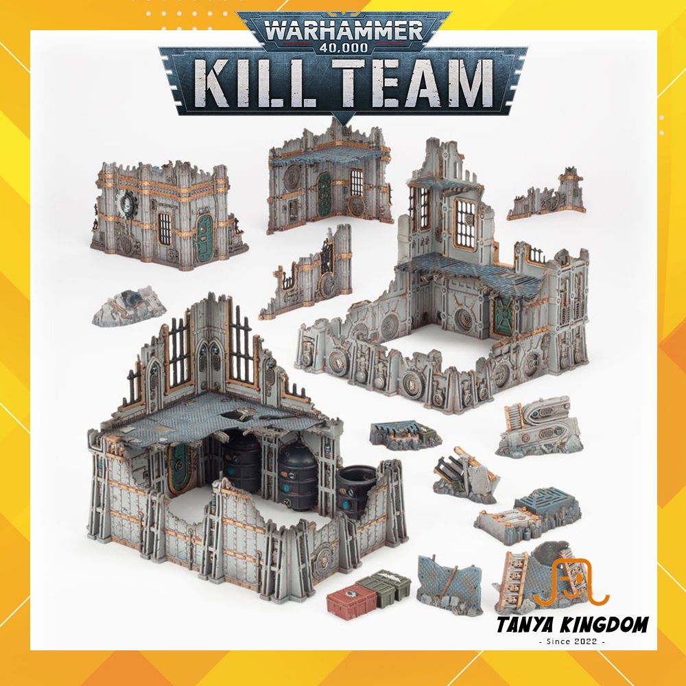 Warhammer 40k Kill Team - Killzone Volkus terrain ฉากจำลอง ฉากเล่นวอร์แฮมเมอร์