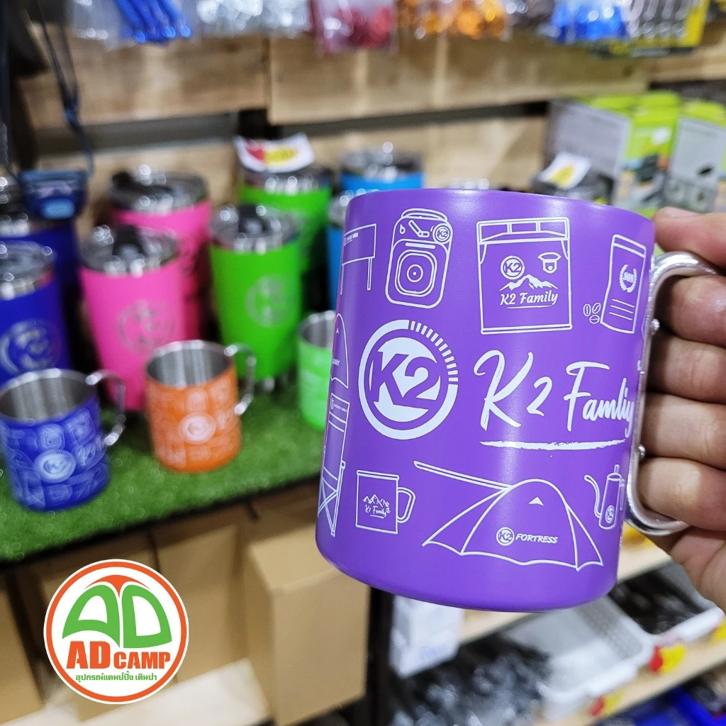 แก้ว K2 Carabiner Cup 310ml ผนังสองชั้น thumbnail 5