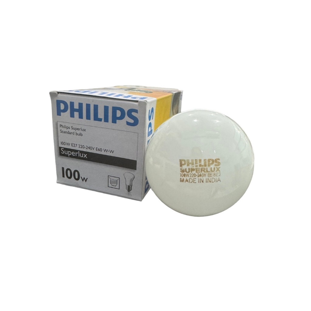 หลอดซอฟโทน หลอดน้ำเต้า หลอดให้ความร้อนSoftone100w E27 ยี่ห้อPhilips ฟิลิปส์ ราคาส่ง5 ดวง 200.- (ดวงละ 40.-)เปลี่ยนแพคเกจ - รูปที่ 2