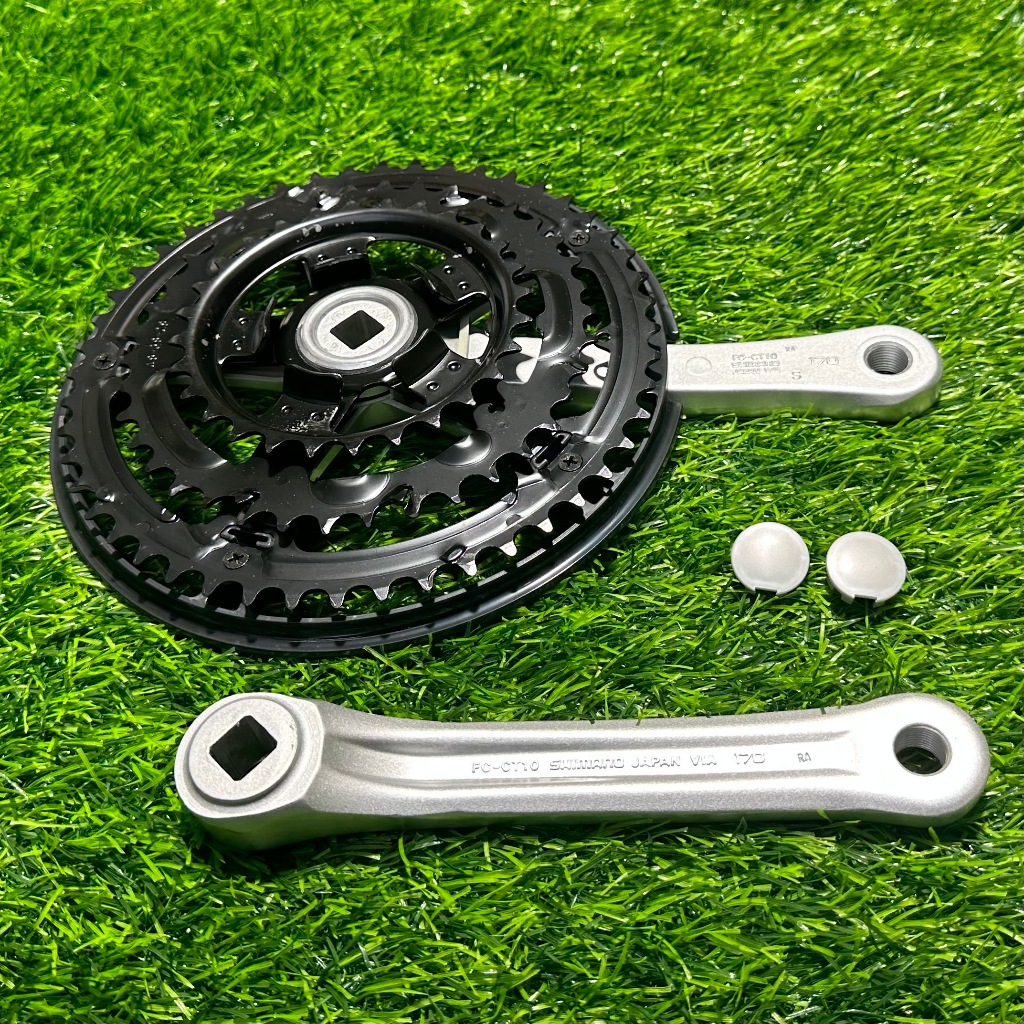 ชุดจานกะโหลกเหลี่ยม SHIMANO ALTUS C10 48-38-28T รูปที่ 5