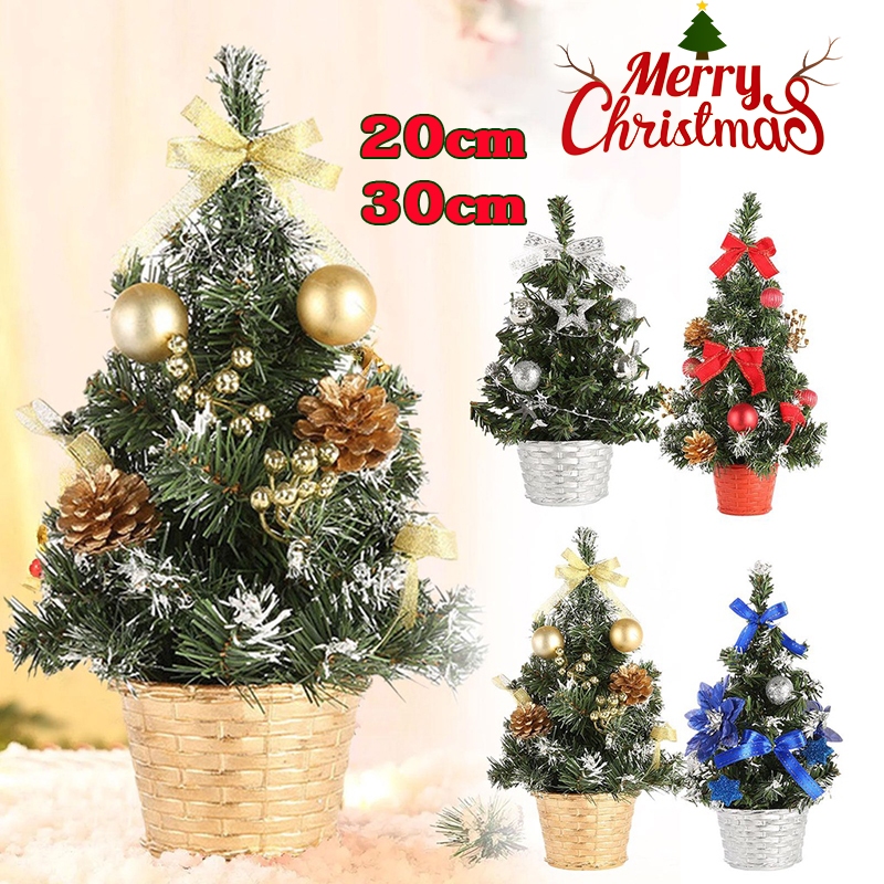 【พร้อมส่ง】ตั้งโต๊ะ ต้นคริสต์มาส ต้นคริสต์มาสจิ๋ว ขนาด 20/30cm คริสต์มาส ตกแต่งคริสต์มาส christmas tree