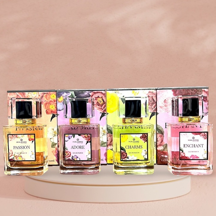 น้ำหอมนวลอนงค์  (50 ml) <4 กลิ่น>