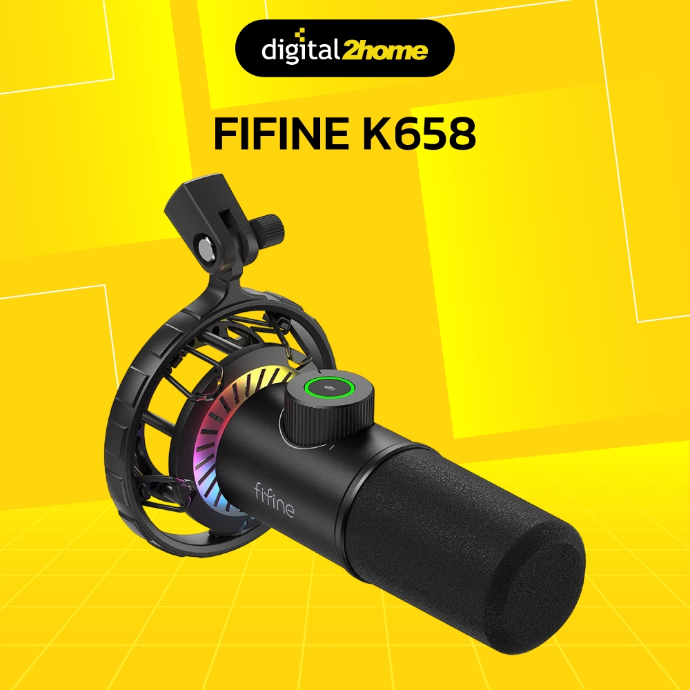 FIFINE K658 PODCAST USB DYNAMIC MICROPHONE