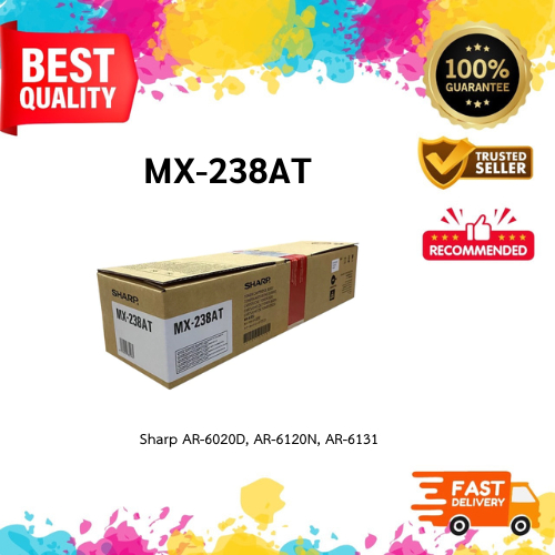 Sharp MX-238AT สีดำ หมึกแท้ รับประกันศูนย์
