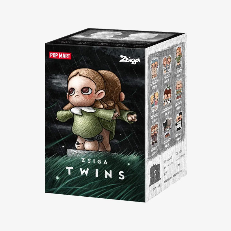 (ขายแยก พร้อมส่ง)Popmart Zsiga Twins Series Figures