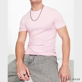 เสื้อยืดผู้ชาย UNIWEAR ผ้าSuper Soft เสื้อยืดดำ นุ่มยืดเยอะไม่ย้วย