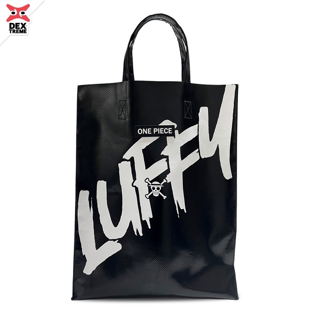 กระเป๋าผ้าใบรถบรรทุก ลาย Luffy และ Zoro (Tote Bag Truck traps OP)