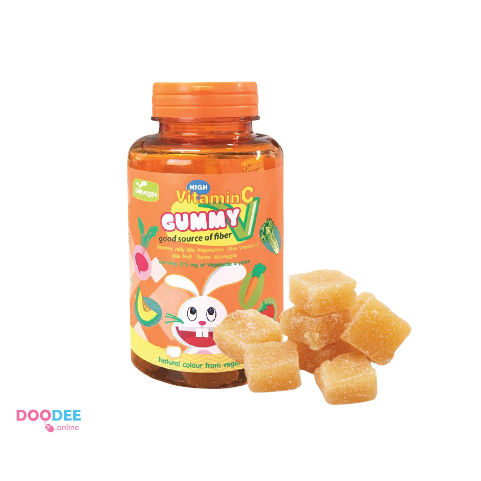 Maxxlife Veggie Gummy Vitamin C 48 เม็ด วิตามินผัก กัมมี่ วิตามินซี สำหรับเด็กและผู้ใหญ่