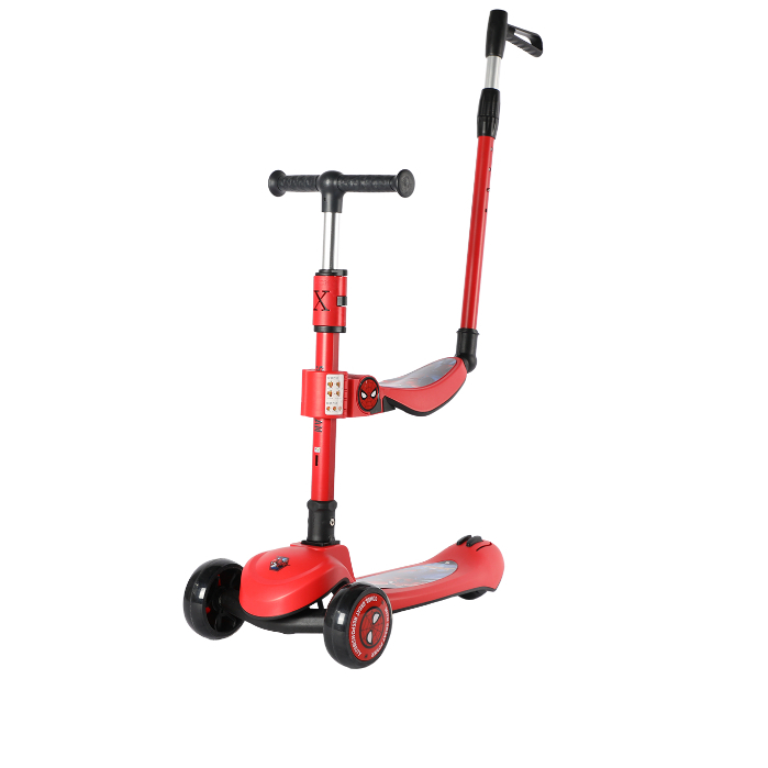 Mesuca Foldable Twist Scooter Frozen  Spiderman  Batman Kuromi Cinnamroll Melody ทวิซ สกู๊ตเตอร์ รถขาไถ รถเด็กเล่น ราคา ถูกที่สุด ดีลบีเคเค แกลเลอรีภาพที่ 4