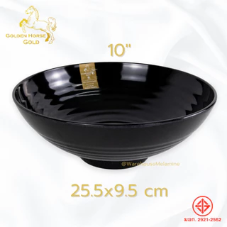 ชามเมลามีนทรงโคมญี่ปุ่น ขนาด7"-10"(แพค6ใบ)