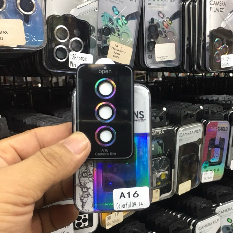 ฟิล์มวงแหวนIRON RING รุ่น Samsung A16(5G)/A55(5G) สินค้าตรงรุ่น กันรอยขีดข่วน ป้องกันเลนส์กล้อง สินค้าพร้อมส่งในไทย