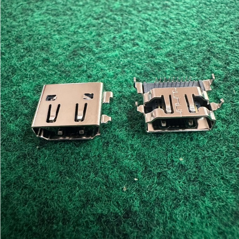 Port HDMI 19 ขา Socket ซ็อกเก็ต HDMI PCB CONNECTOR ใส่ในบอร์ดโน้ตบุ๊คทั่วไป   เบอร์ 4   1 อัน