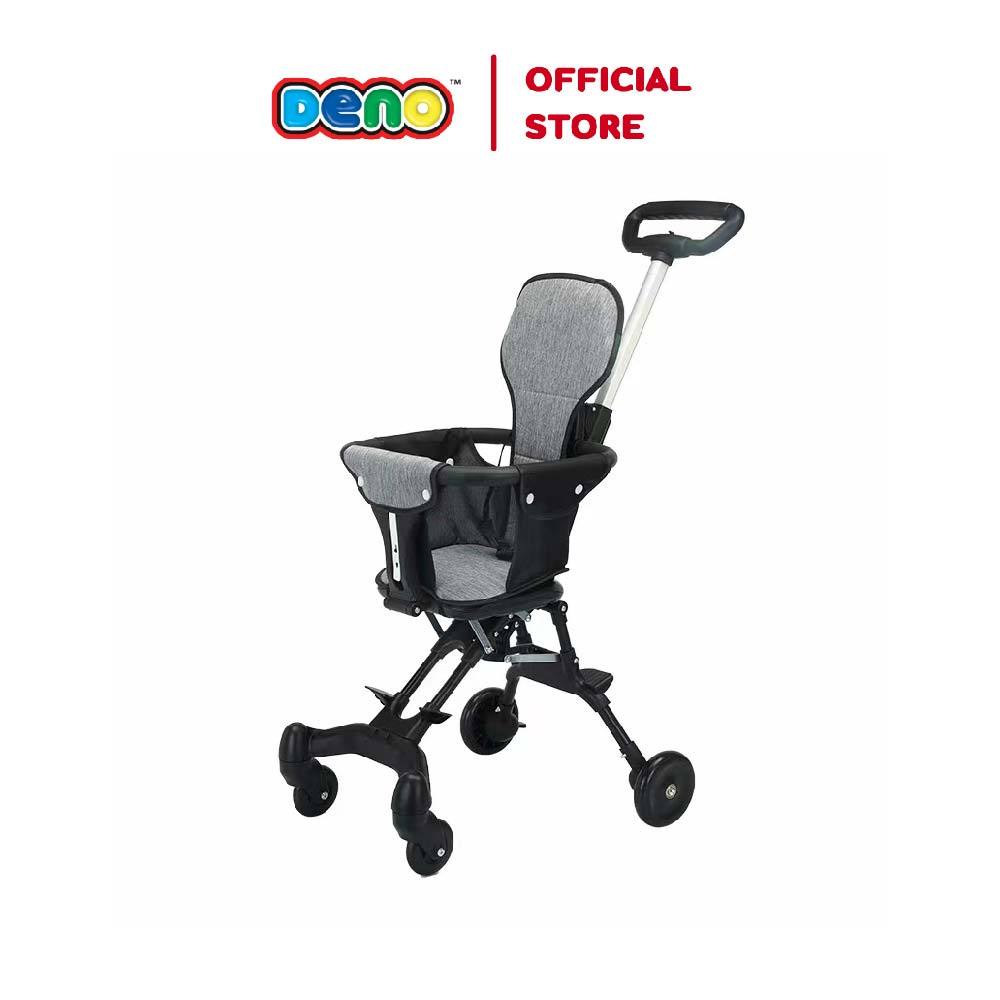 DENO (ดีโน่) รถเข็นเด็กเบสิค สีดำ สีกากี รถเข็นเด็กสำหรับเดินทาง