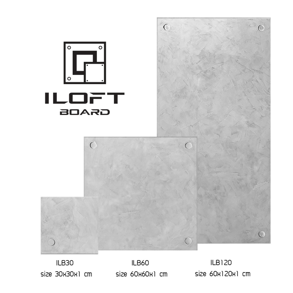 iLoft Board แผ่นไอลอฟท์บอร์ดติดผนังสำเร็จรูป