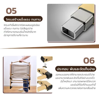 รุ่น S11 เก้าอี้แคมป์ปิ้งพับได้ Camping Chair ไซส์ M L เก้าอี้สนาม พกพาสะดวก โครงแข็งแรง รับน้ำหนักได้เยอะ นั่งสบาย