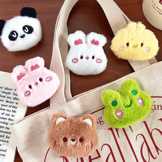 พร้อมส่ง💫เข็มกลัดตุ๊กตาน่ารัก🐹 ขนฟู นุ่มมือ