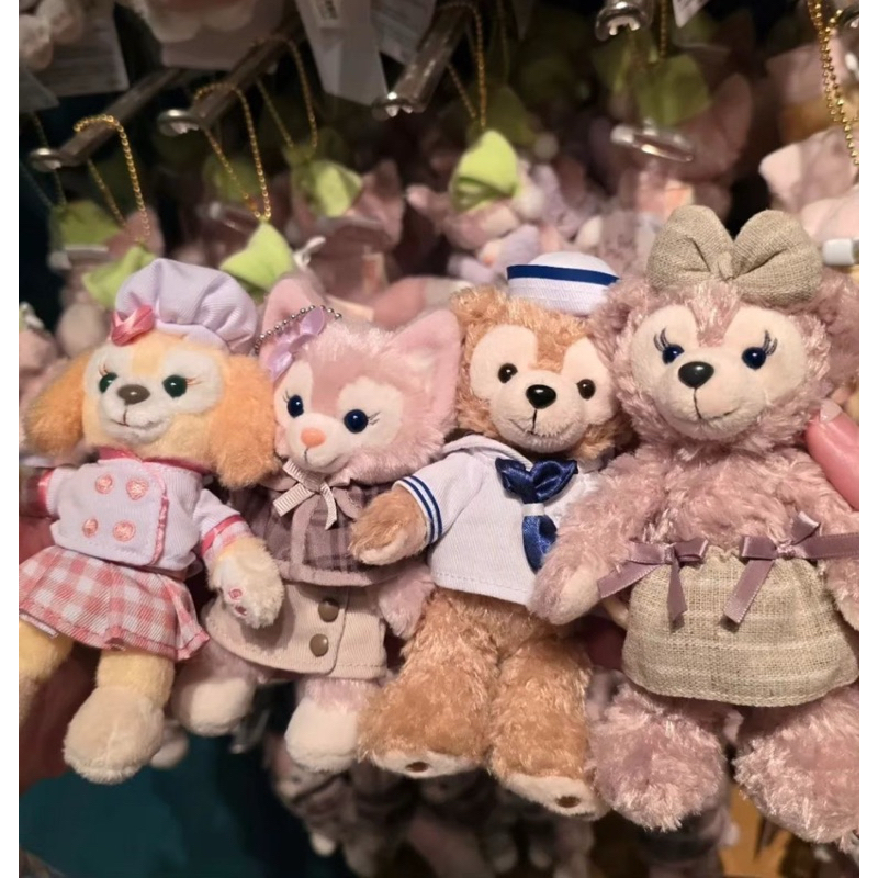 💓พร้อมส่ง⌇พวงกุญแจDuffy&Friends Tokyo Disneysea ShellieMay Gelatoni StellaLou CookieAnn Olu Mel  Lin