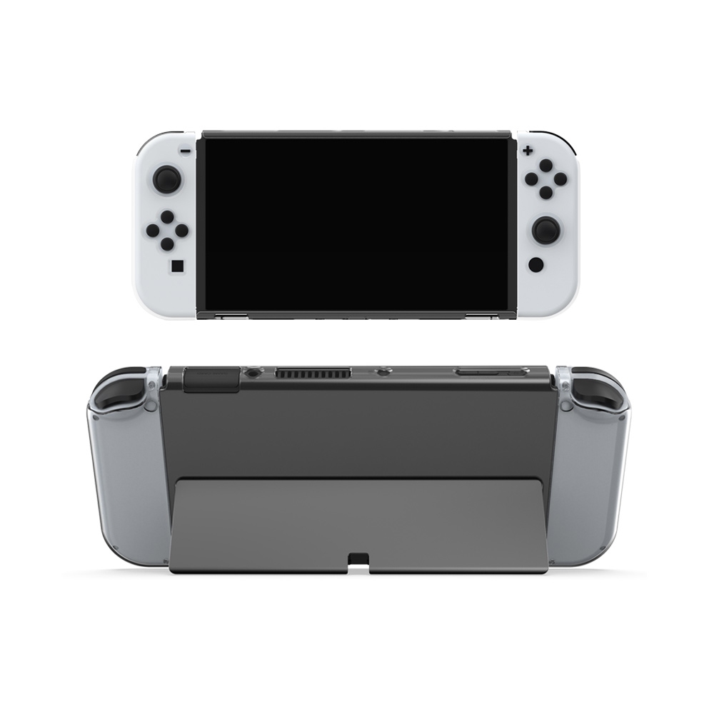มาใหม่! ส่งไว! เคสใส Nintendo Switch OLED ตรงจอย DOBE ของแท้ TNS-1133B บางและเคสกลางเป็นกรอบใส่