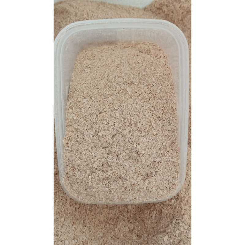 รำข้าวสาลี อาหารสำหรับหนอน1kg