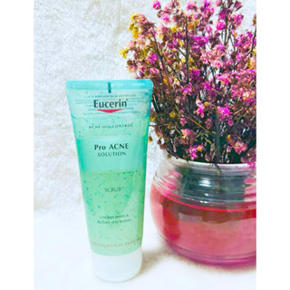 Eucerin Pro Acne Solution Scrub 100ml สครับทำความสะอาดผิวหน้…