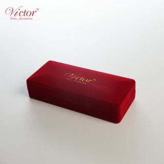 มีดพับพร้อมกล่องเก็บ อุปกรณ์ไวน์ ที่เปิดไวน์ แชมเปญ Victor