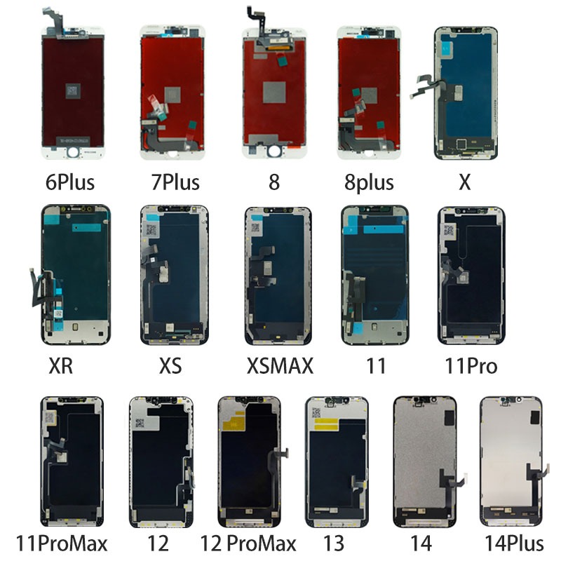 ใช้ได้กับ จอไอโฟน11/x/ xr /xs/xsmax/6/6S/6Plus/7/7Plus/8/8Plusแท้100%จอพร้อมทัชสกรีน ฟรีชุดไขควง+กาว