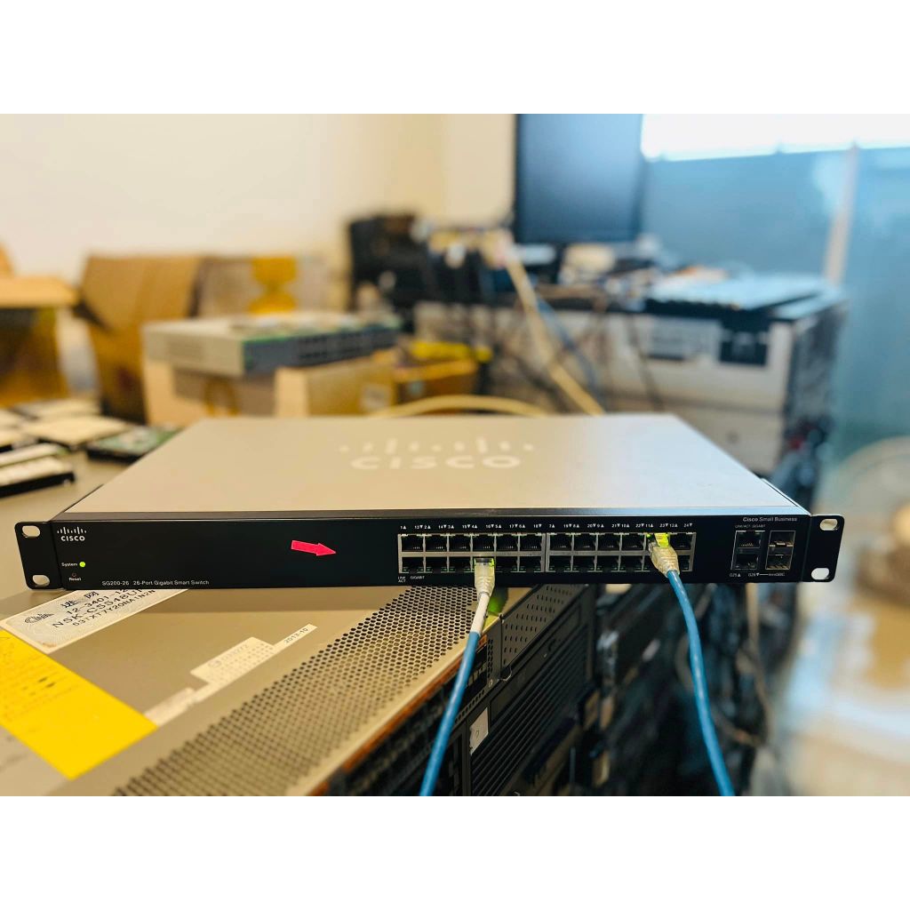 Cisco SG200-26 Switch Gigabit สวิทซิสโก้มือสองพร้อมใช้งาน