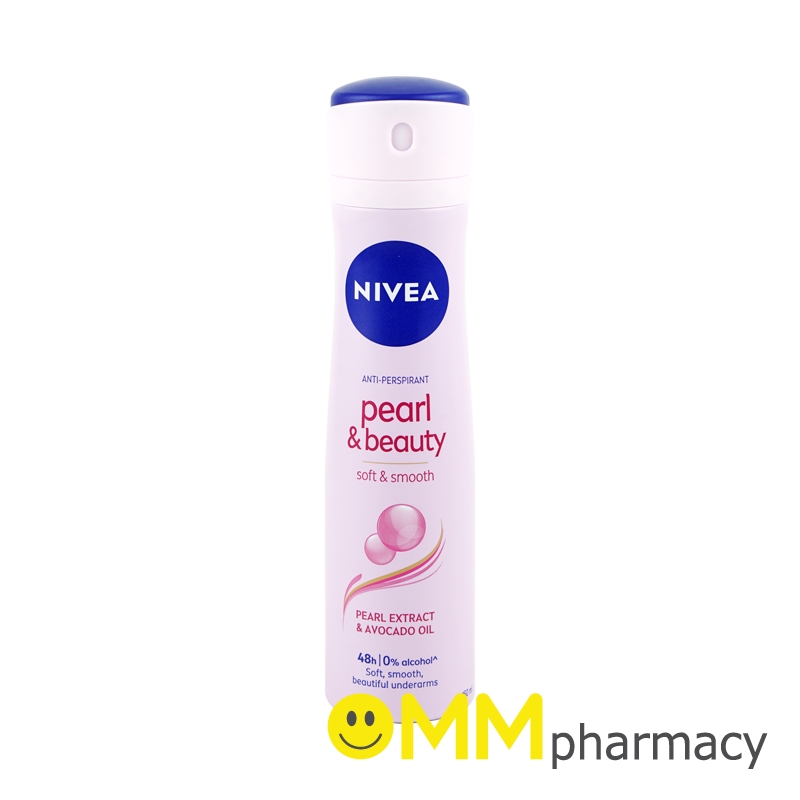 NIVEA PEARL & BEAUTY SPRAY 150ML.