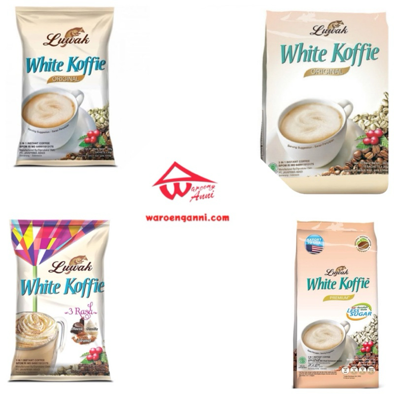 Indonesia Luwak White Koffie All Varian