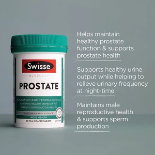 Swisse Prostate บำรุงต่อมลูกหมาก EXP06/2027