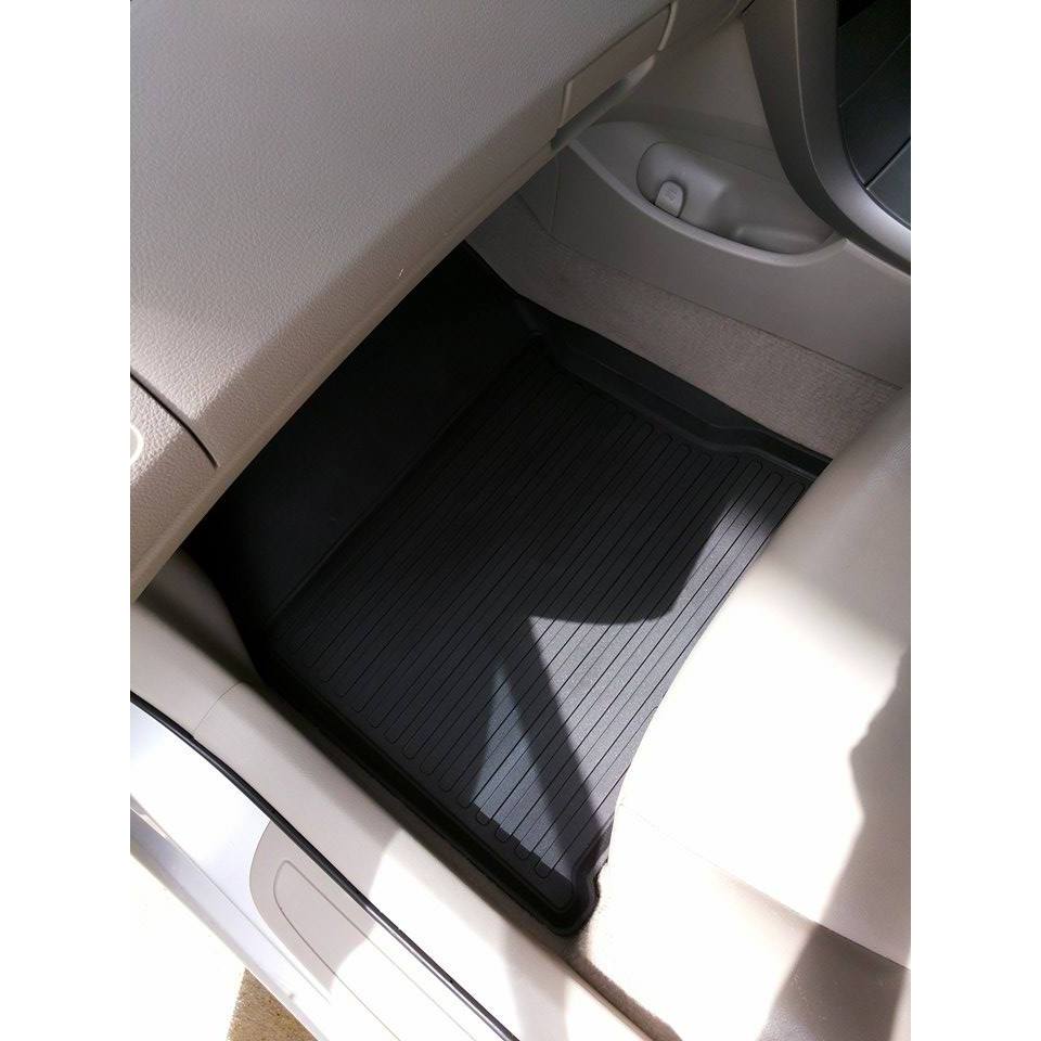 (จัดชุด) ผ้ายางปูพื้นรถ และ ถาดท้ายรถ TOYOTA ALTIS ปี 2008-2013 (รุ่นธรรมดาไม่ใช่ CNG) พรมรถยนต์ พรม - รูปที่ 2