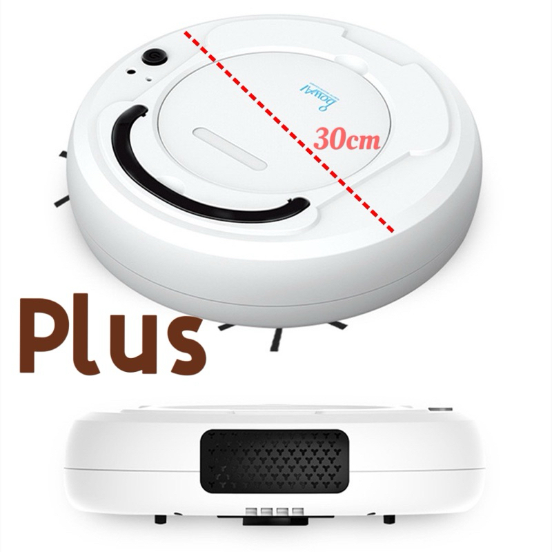 New-01!Vacuum cleaner UV robotเครื่องทำความสะอาดอัจฉริยะ ออกแบบตามมาตรฐานเยอรมัน ขนาดกระทัดรัด พร้อมแปรงกวาด สะอาดล้ำลึก