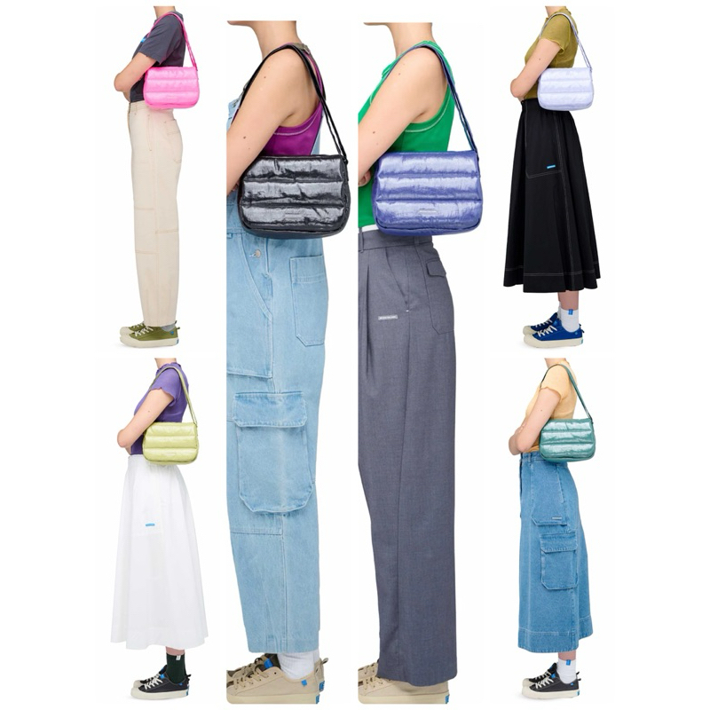 พร้อมส่ง Beyond the Vines BTV กระเป๋า รุ่น Glazed Poofy Bag สะพายข้าง สะพายไหล่