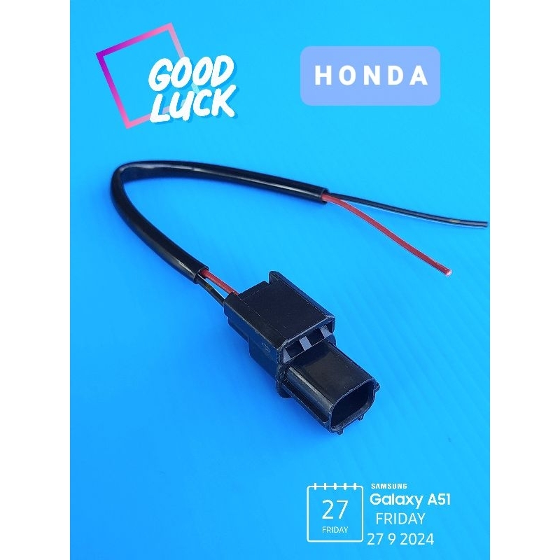 ปลั๊กเซ็นเซอร์อุณหภูมิ(ฝั่งตัวผู้)Wave110 i/Wave125 i/Scoopy i/ดรีม110i(บรรจุ1ชุด)