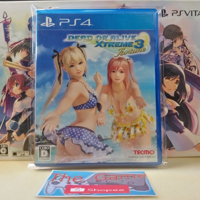 (PS4)​ เเผ่น​เกมส์​  PS4​ -​ PS5​  DEAD OR ALIVE XTREME 3 FORTUNE ZONE2​