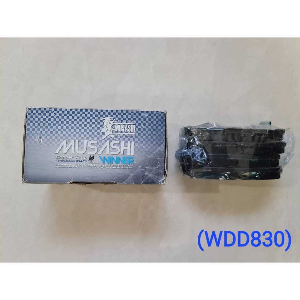 ผ้าดิสเบรคหน้าTOYOTA ALTIS 1.6 J,E,G ปี14-16, ALTIS 1.8 E,G,S,V ปี14-16, ยี่ห้อ MUSASHI ชุดละ500-